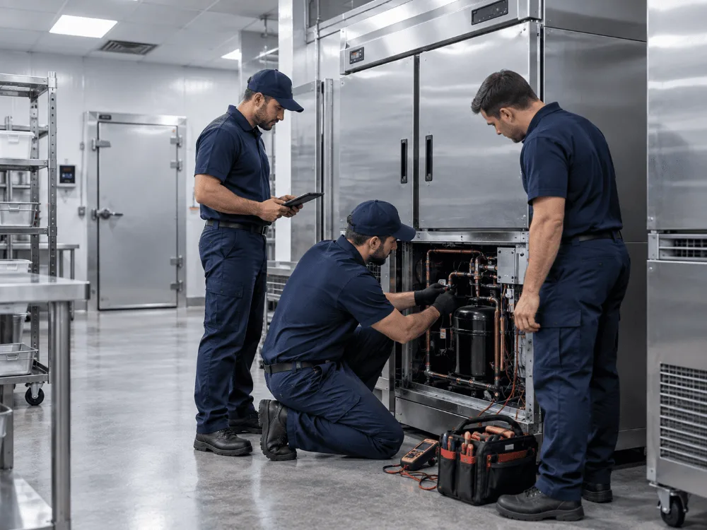 Commercial refrigeration service