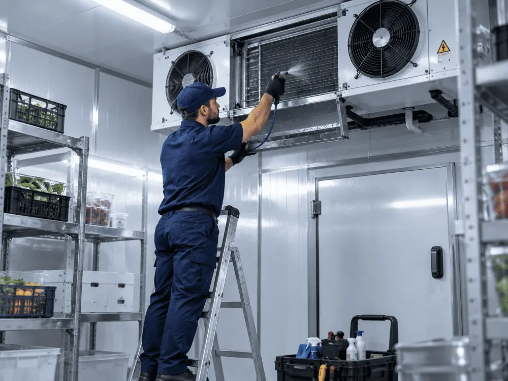 Walk-in freezer service in Houston