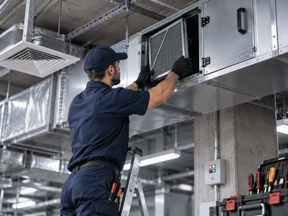 Commercial kitchen appliance service